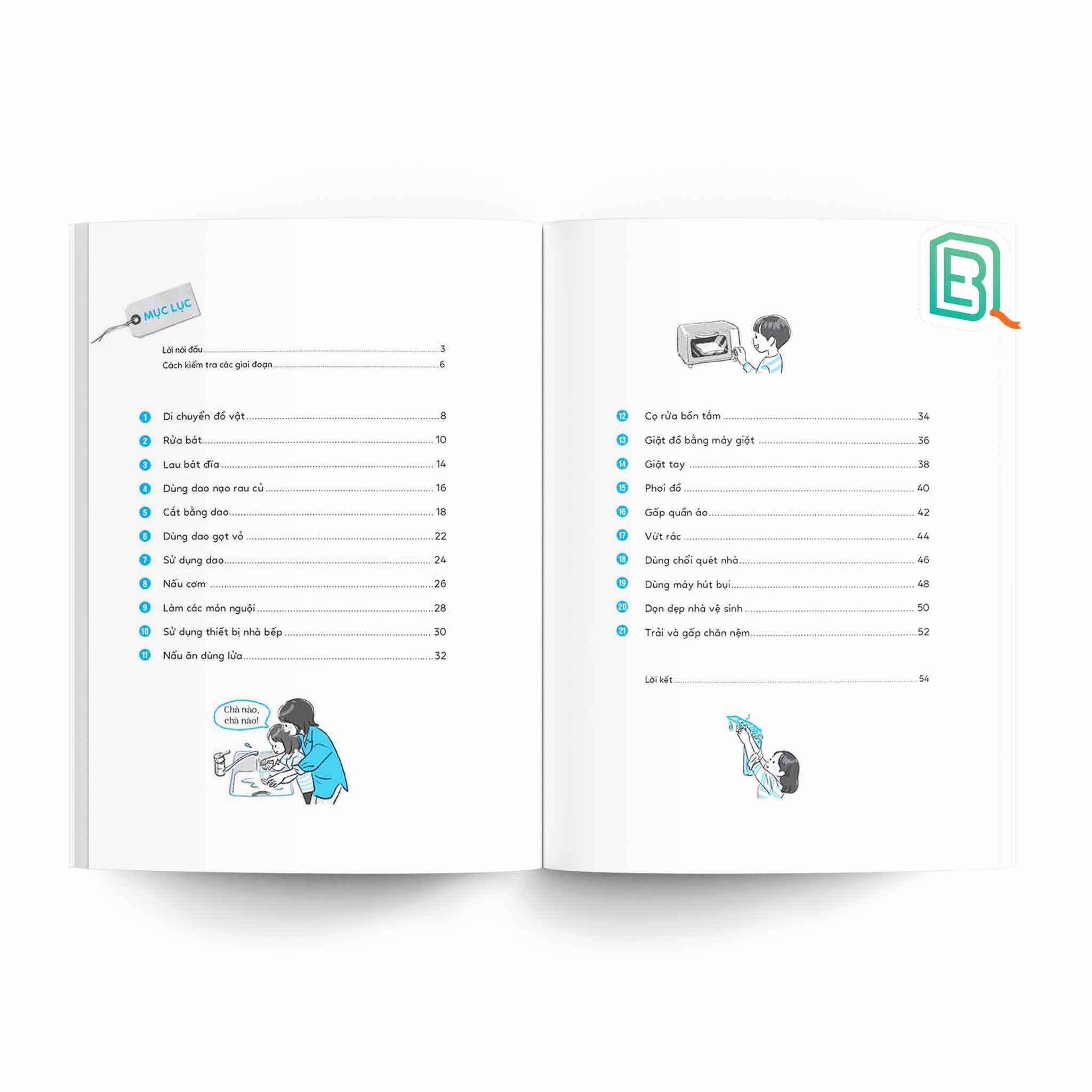 Rèn Nền Nếp, Cùng Con Khôn Lớn - Kĩ Năng Làm Việc Nhà