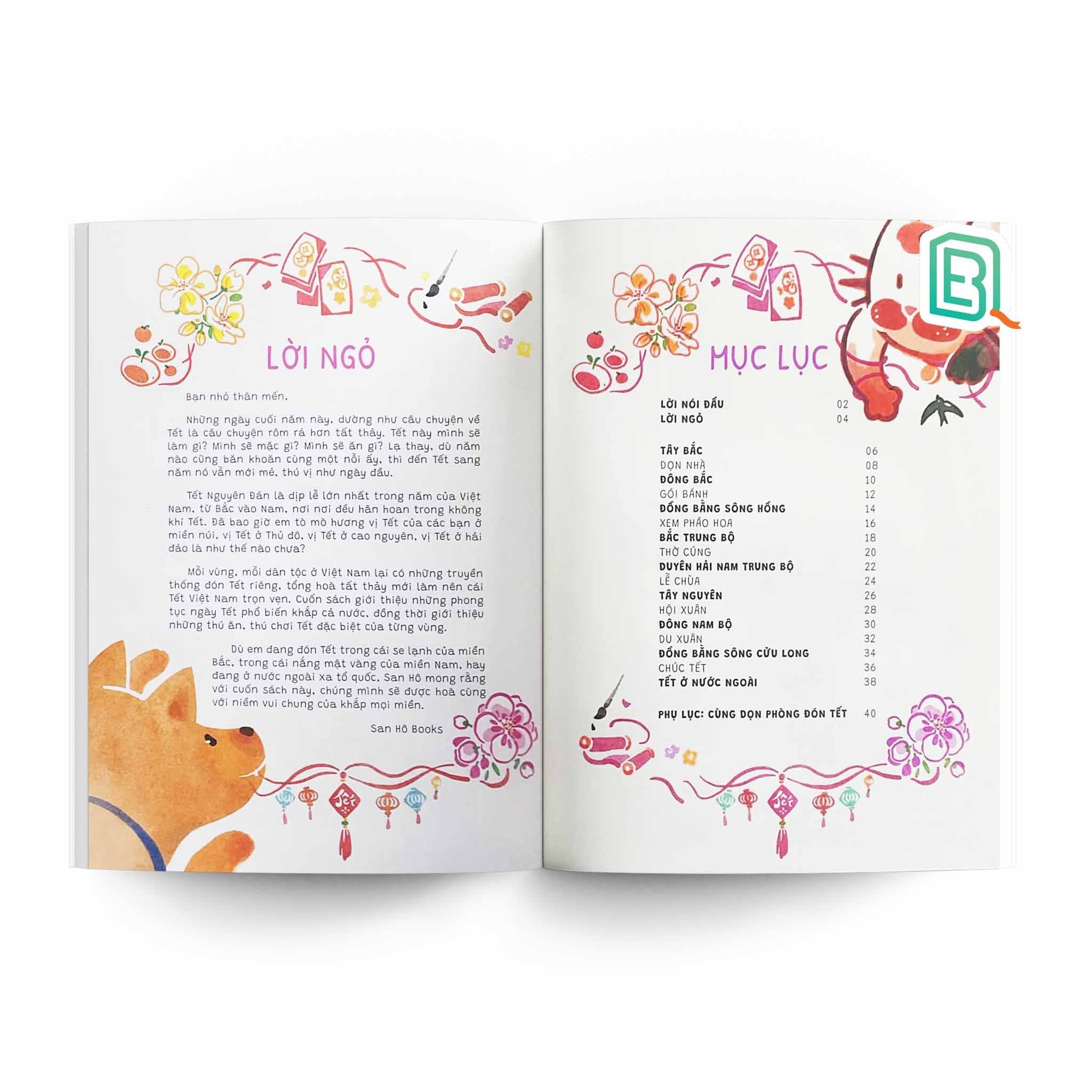 Muôn Miền Tết (tặng 1 thiệp, 1 tấm sticker, 1 bao lì xì đựng sách) (mã cũ)