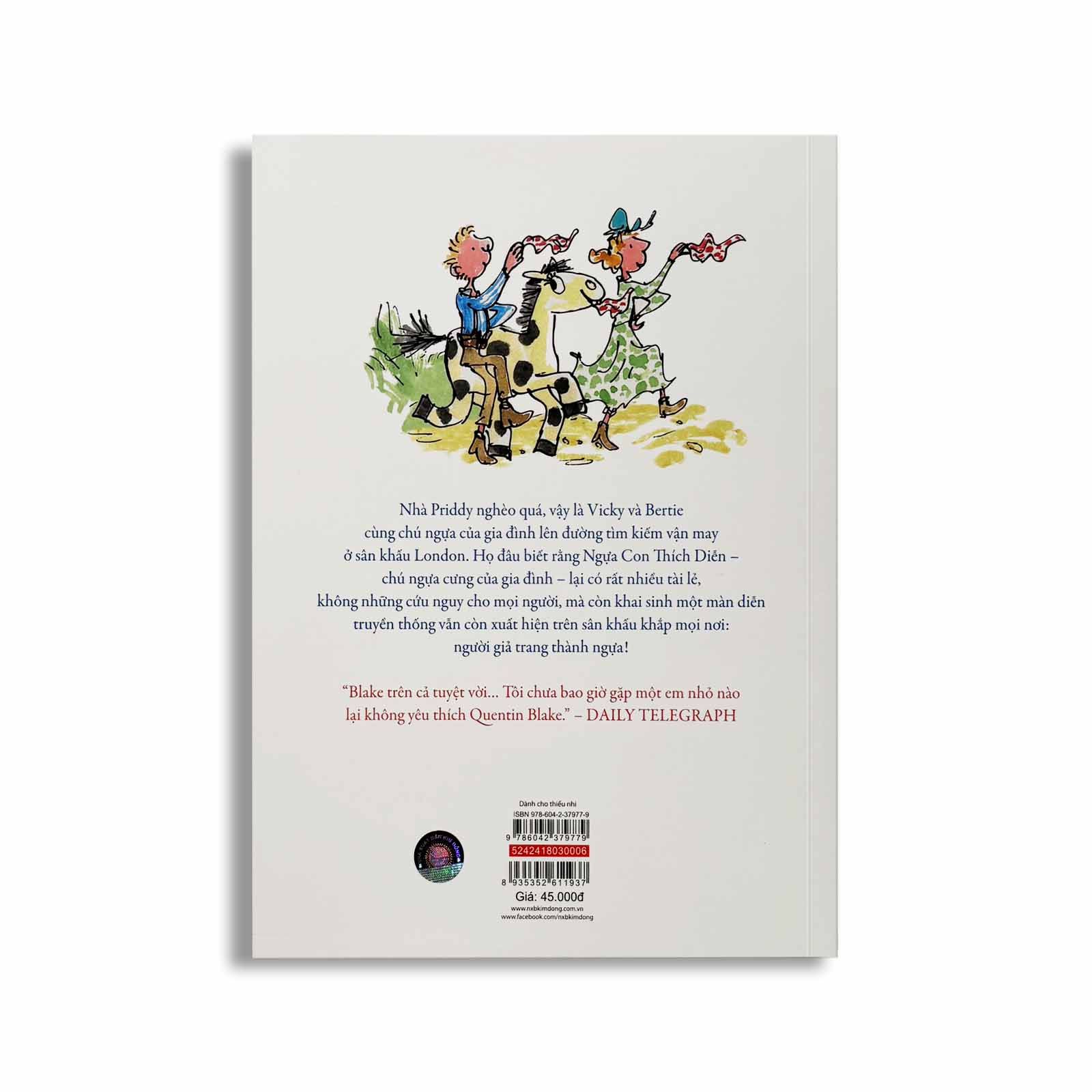 Tác Phẩm Kinh Điển Của Quentin Blake: Ngựa Con Thích Diễn