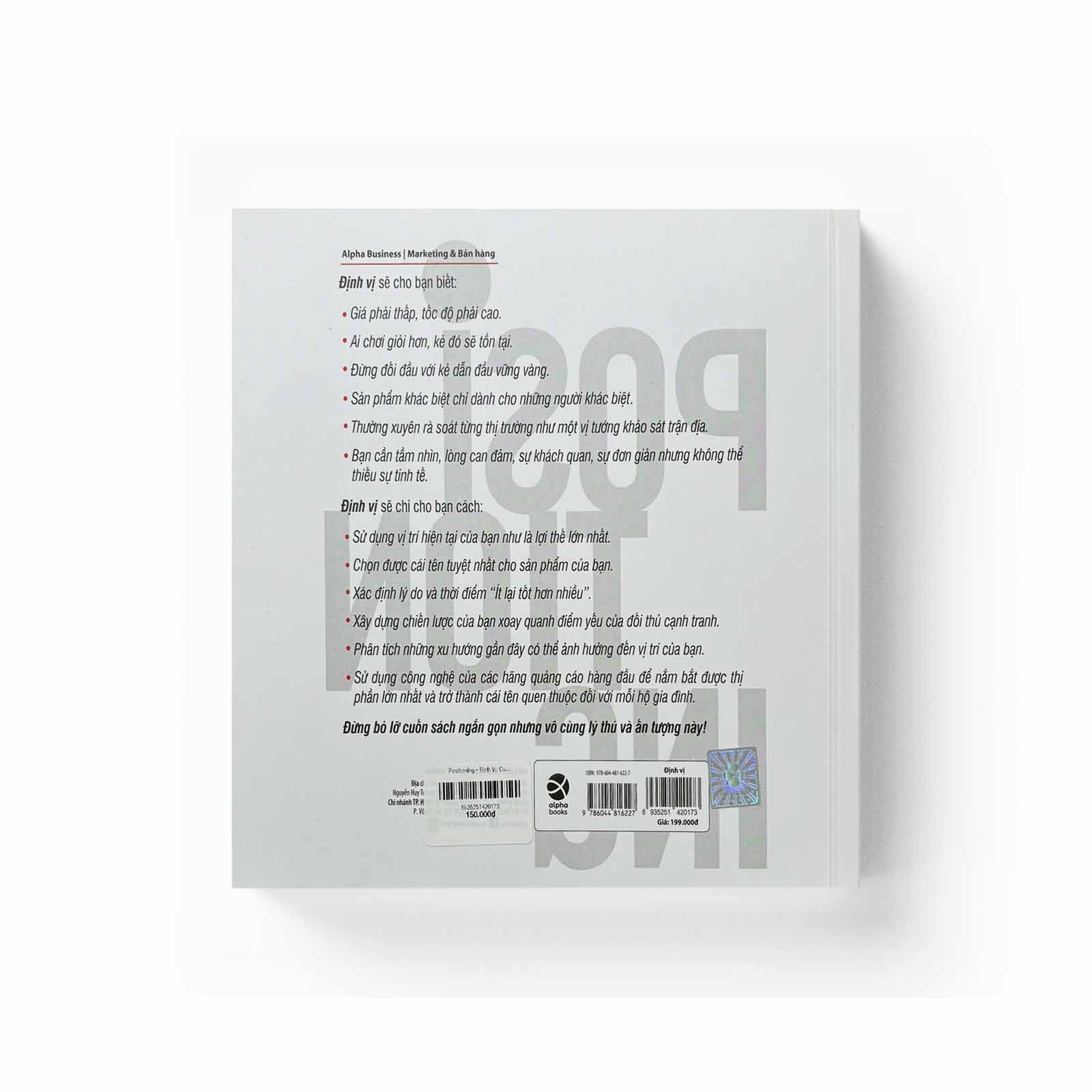 Positioning - Định Vị: Cuộc Chiến Giành Tâm Trí Khách Hàng