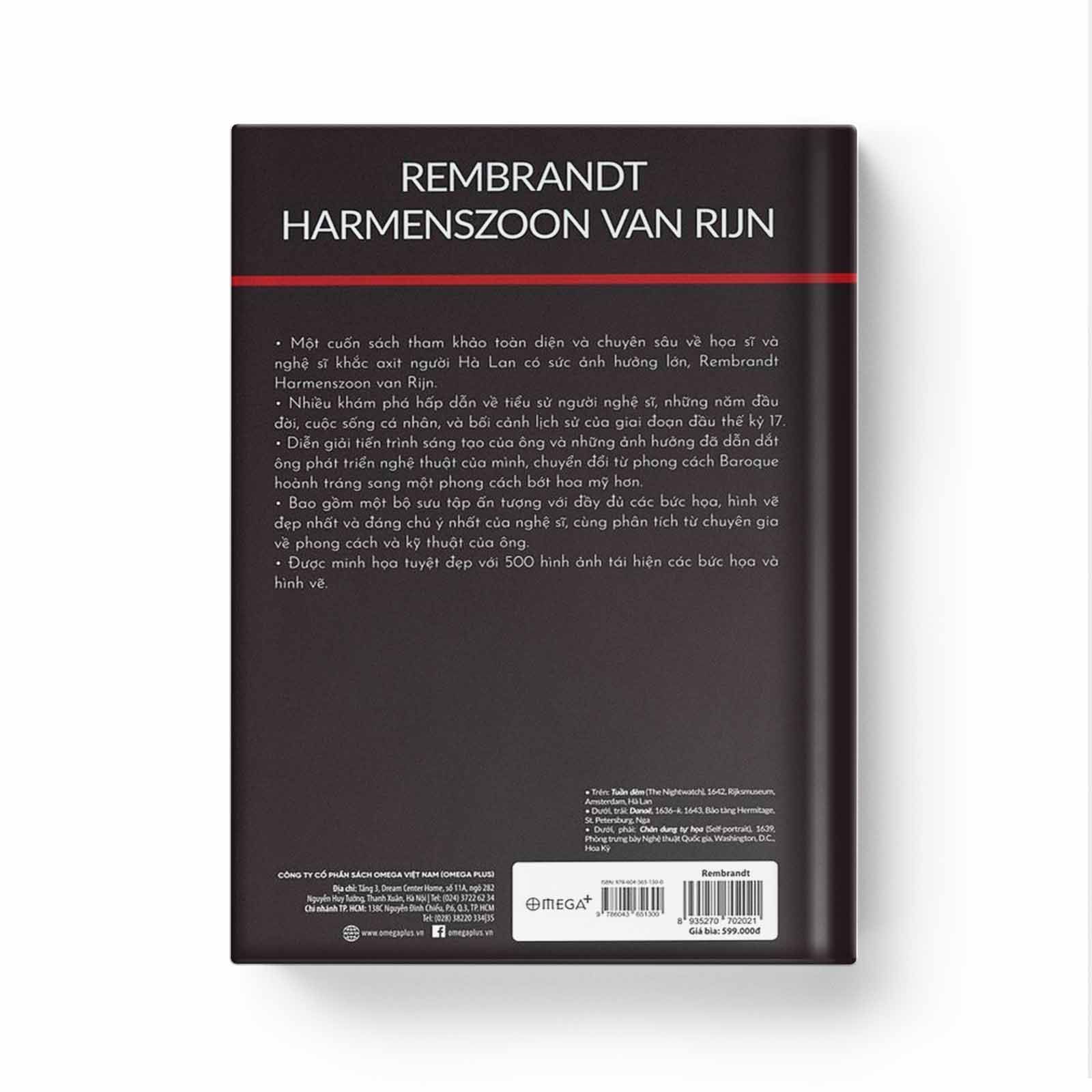 Bộ Danh Họa: - Rembrandt: Cuộc Đời Và Tác Phẩm Qua 500 Hình Ảnh