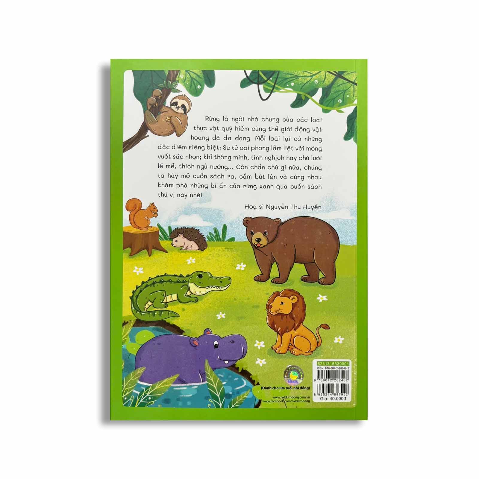 Nào Mình Cùng Vẽ - Rừng Xanh Bí Ẩn