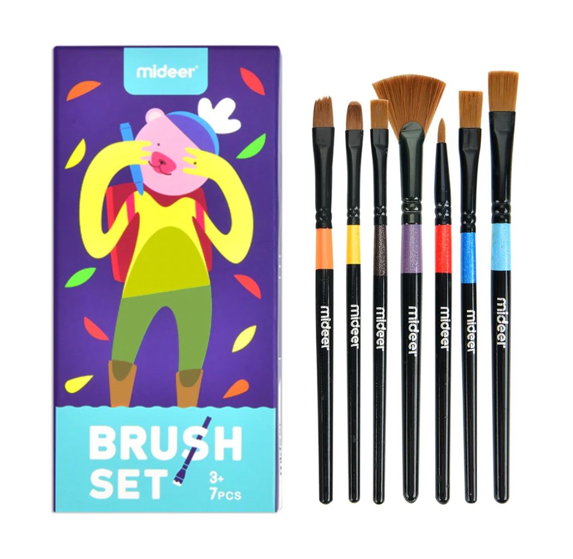 Bộ cọ vẽ Mideer 7 cây