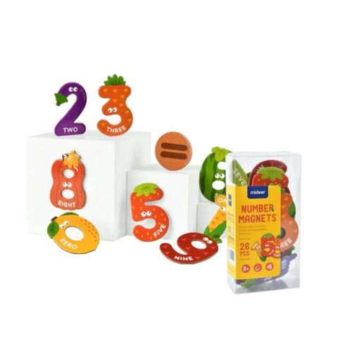  Bộ chữ số nam châm Mideer 26 miếng 