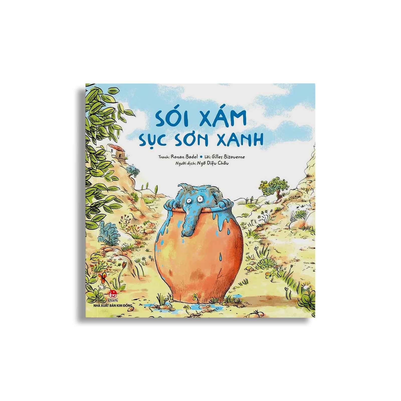 Sói Xám Sục Sơn Xanh