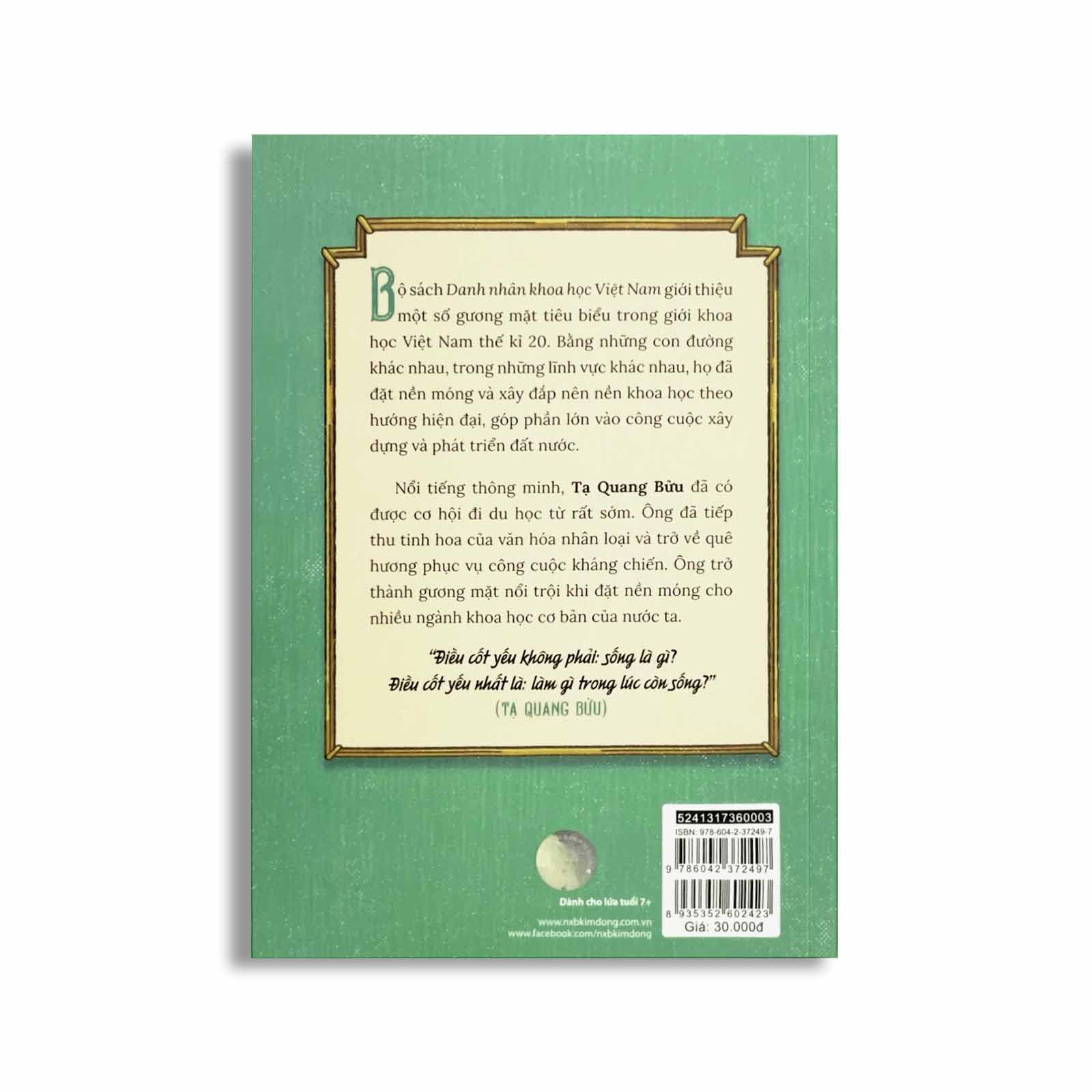 Danh Nhân Khoa Học Việt Nam - Tạ Quang Bửu