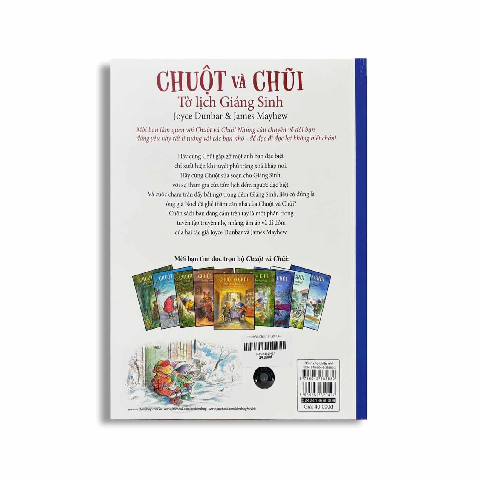 Chuột Và Chũi: Tờ Lịch Giáng Sinh