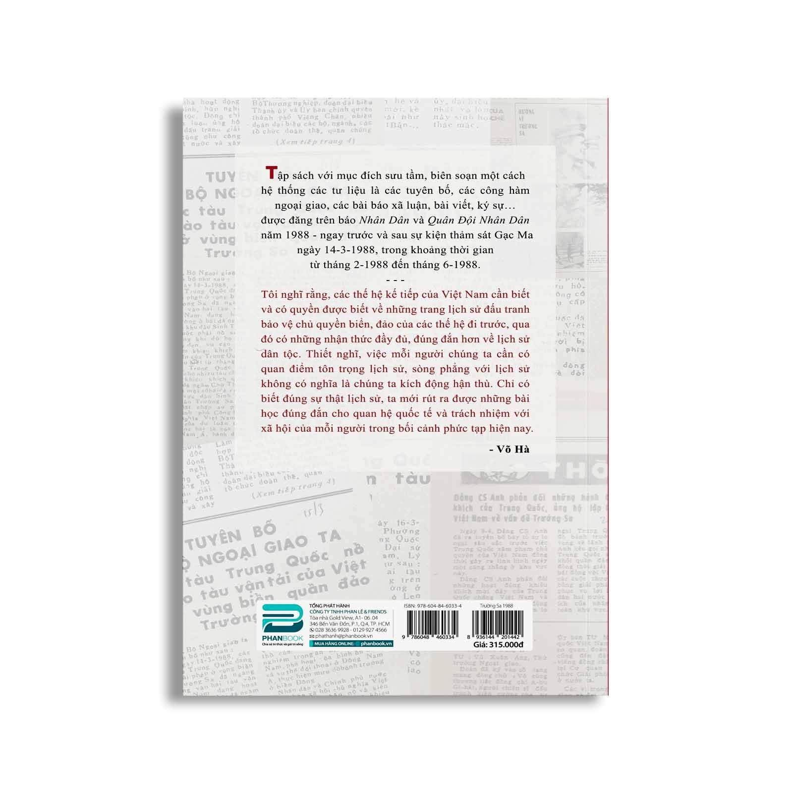 Trường Sa 1988 - Hồ Sơ Một Sự Kiện Lịch Sử