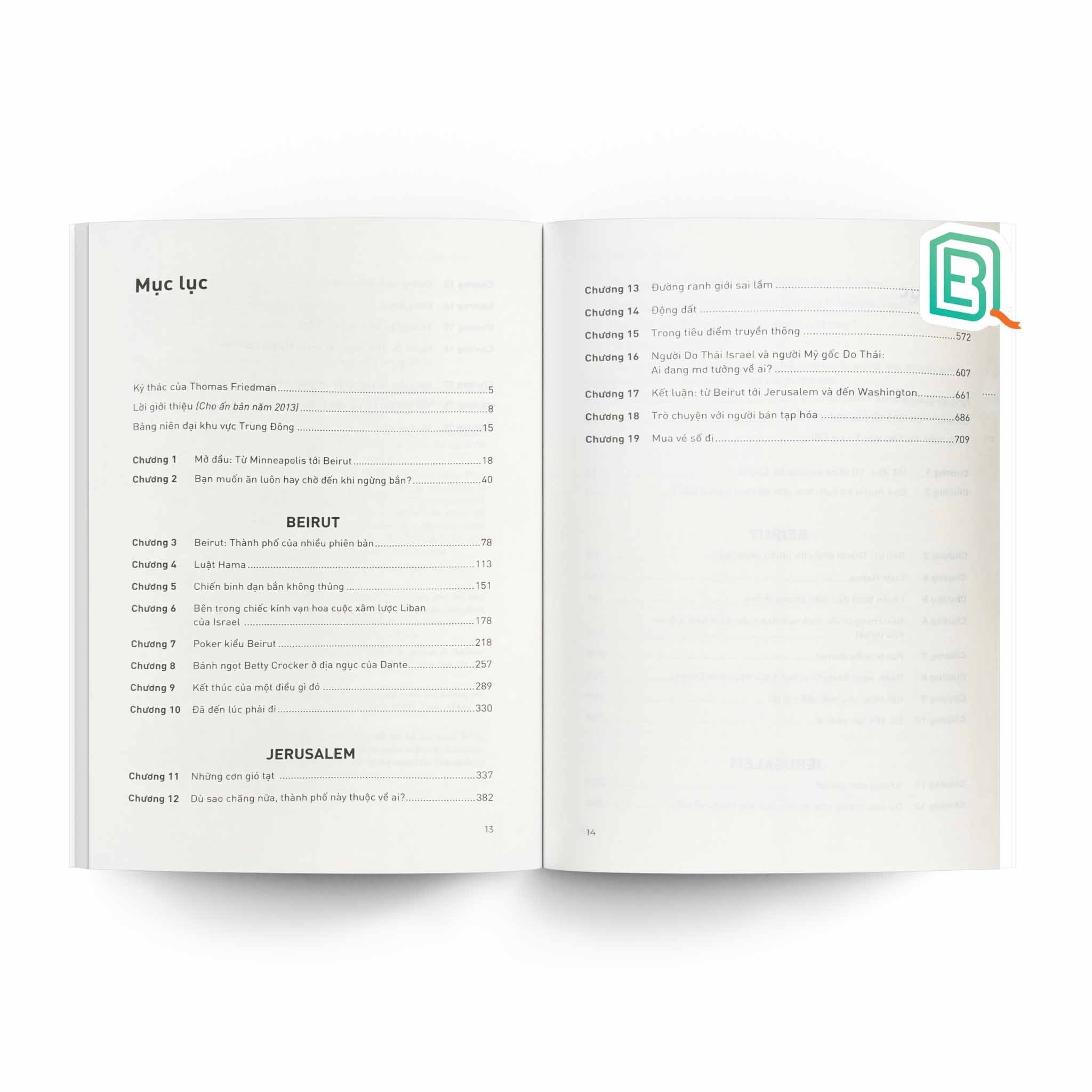 Từ Beirut Đến Jerusalem (Bìa Cứng)