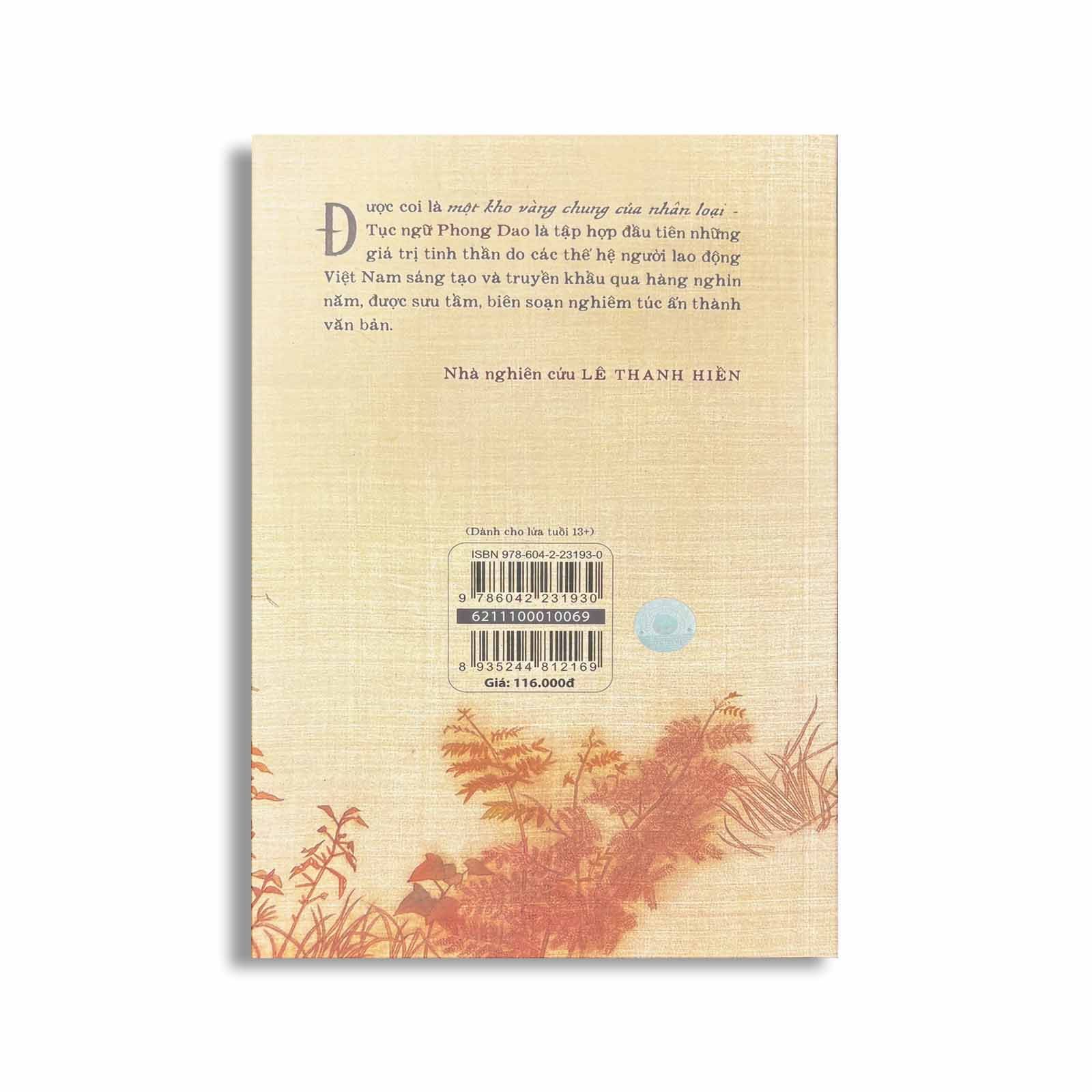 Tục Ngữ Phong Dao - Tập 1