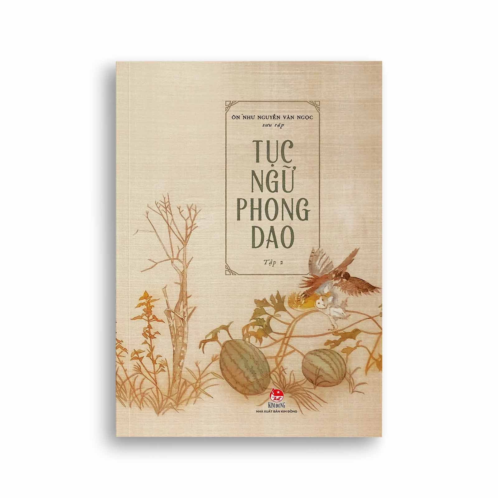 Bộ Tục Ngữ Phong Dao (2 cuốn)