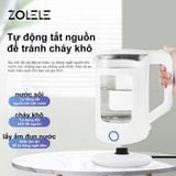  Ấm Đun Nước Tự Động Bằng Thủy Tinh Zolele ZH100  1.7L 