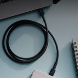  Cáp sạc siêu bền USB-C to Lightning  Zmi chuẩn MFI AL873K 