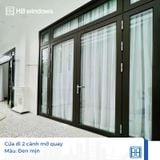  Cửa đi mở quay 2 cánh 
