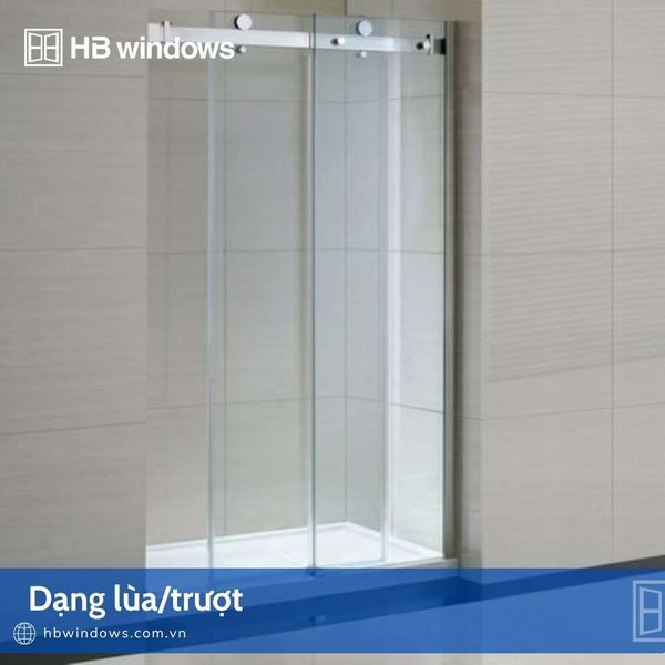 Cửa lùa phòng tắm
