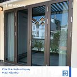  Cửa đi mở quay 4 cánh 