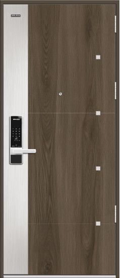 Cửa thép vân gỗ