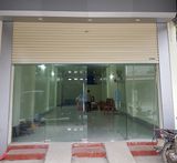  Cửa cuốn thép tấm - kéo tay 