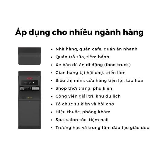 Máy Bán Hàng Pos Cầm Tay IMIN M2-203