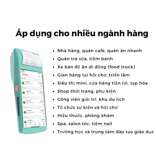 Máy POS Bán Hàng Cầm Tay PDA-5501
