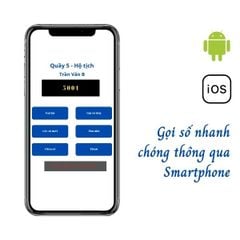 App Gọi Số Thứ Tự S-Soft Mobile-11 - Trên Mobile