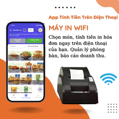 Combo Phần Mềm và Máy In Hóa Đơn Không Dây