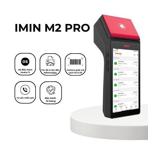 Máy Bán Hàng Pos Cầm Tay IMIN M2 Pro