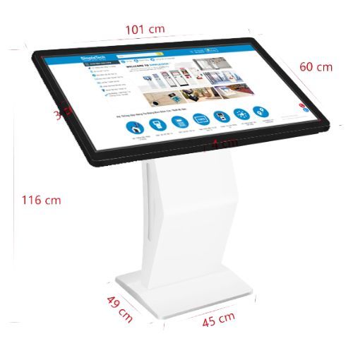 Kiosk Tra Cứu Thông Tin 55 inch model 55QCXXi3