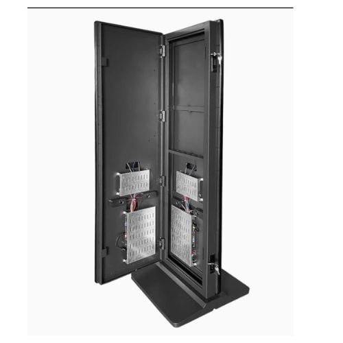 Màn hình quảng cáo - Màn hình chân đứng 2 màn hình 43DoubleAd Black