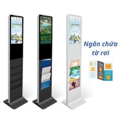 Màn hình quảng cáo ngăn chứa tờ rời model TOPMK-0215 | Màn hình chân đứng 21 inch