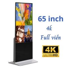 Màn Hình Quảng Cáo Chân Đứng Siêu Mỏng Thin 65THVIEW 65 inch
