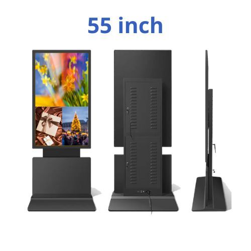 Màn Hình Quảng Cáo Chân Đứng Xoay 90 Độ model 55Latest