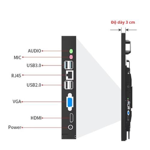 Màn hình quảng cáo LCD treo tường 43 inch | 43ADW