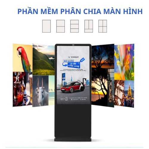 Màn Hình Quảng Cáo LCD Siêu Mỏng Thin 32TH19X 32 inch| Màn hình chân đứng
