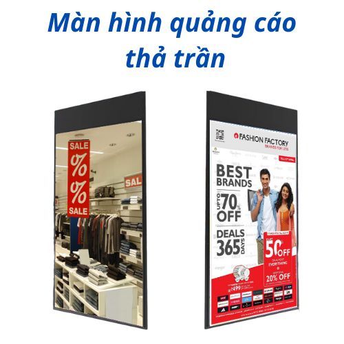 Màn hình quảng cáo LCD thả trần black 32CEIBlack