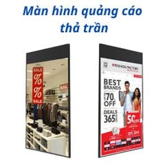 Màn hình quảng cáo LCD thả trần black 32CEIBlack