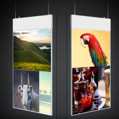 Màn hình quảng cáo LCD thả trần 24CEI White