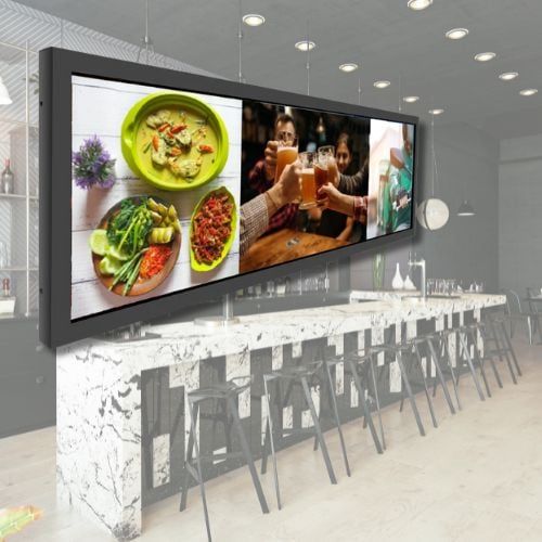 Màn hình quảng cáo treo tường bán lẻ | 43ADReatail