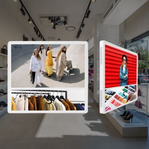 Màn hình quảng cáo LCD treo tường màn hình phụ | 24DBW