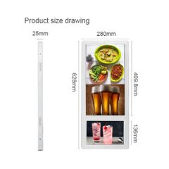 Màn hình quảng cáo LCD treo tường White model 32Fashi-white