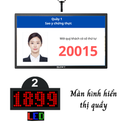 Hệ Thống Xếp Hàng Tự Động - Màn Hình Hiển Thị Quầy
