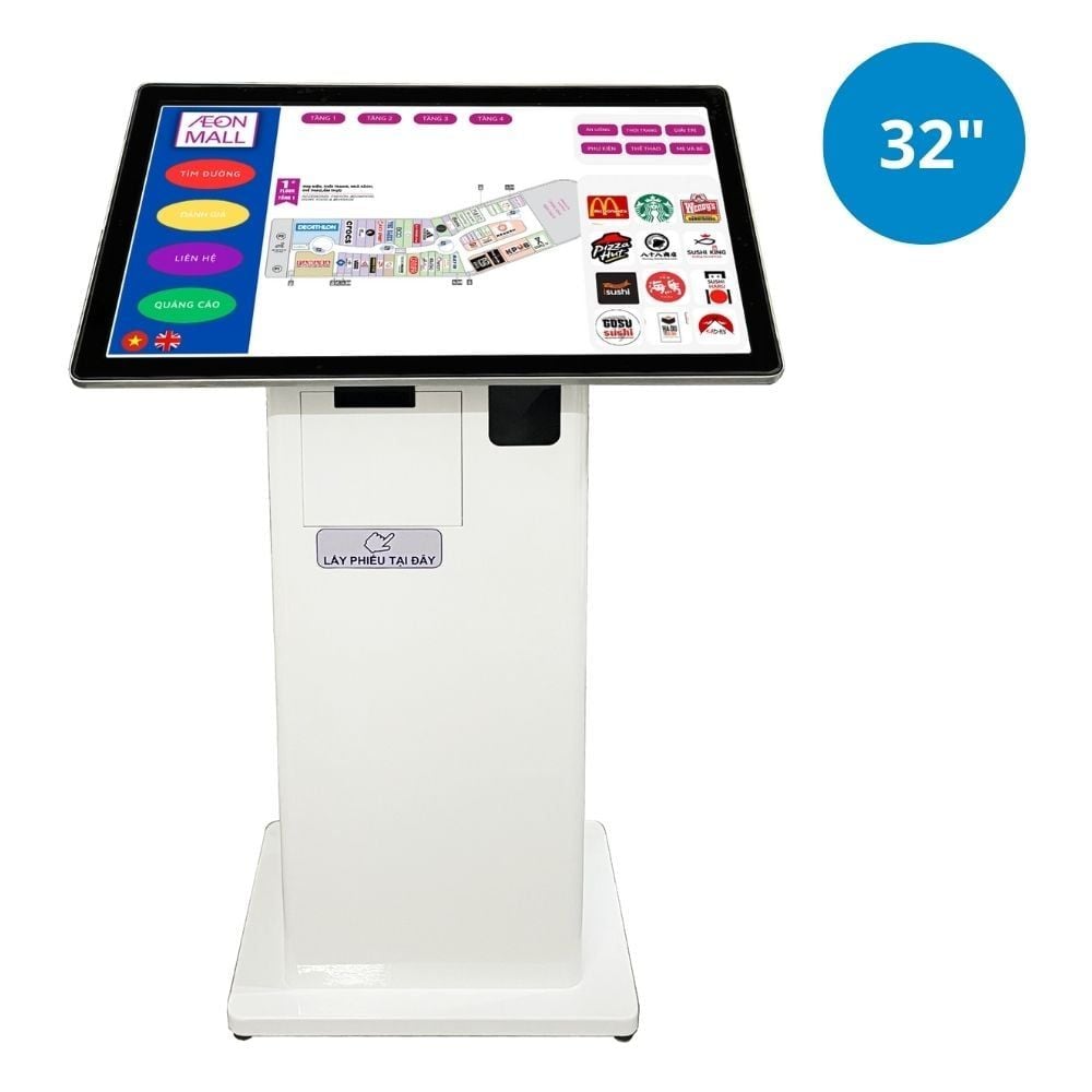 Máy Kiosk 32 inch Model S-kiosk 32ECO