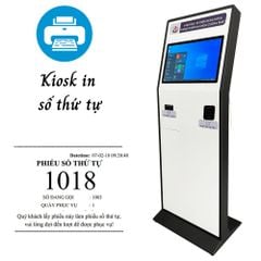 Hệ Thống Xếp Hàng Tự Động - Kiosk In Số