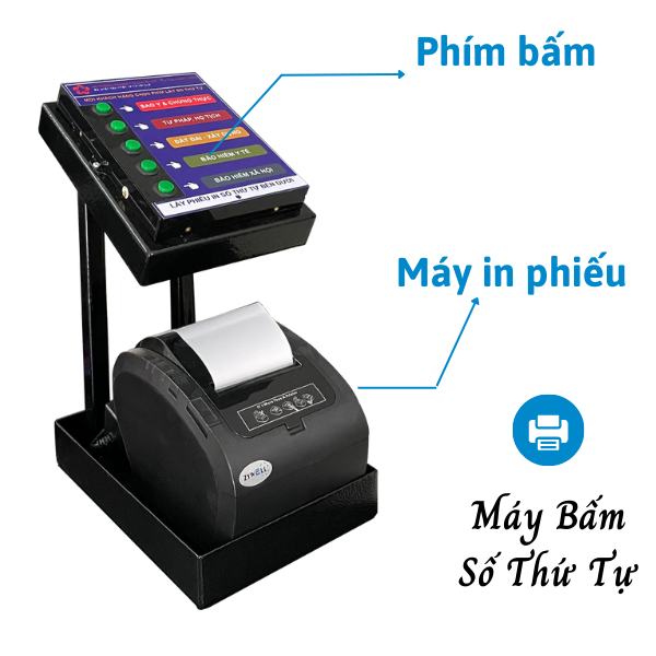 Hệ Thống Xếp Hàng Tự Động - Máy Bấm Số