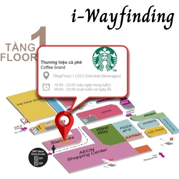 Phần mềm Tìm Đường  i-Wayfinding
