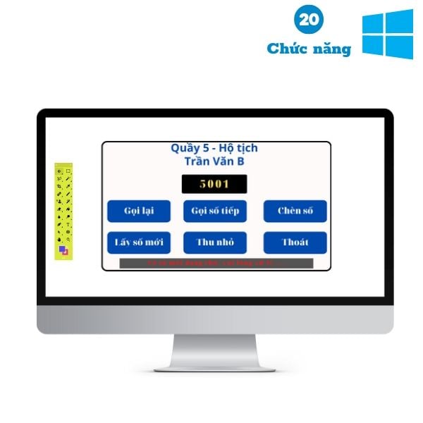 Phần Mềm Gọi Số Thứ Tự S-Soft Call-08 - PC Desktop