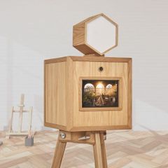 Photo Booth Gỗ CNC Model WOFF24