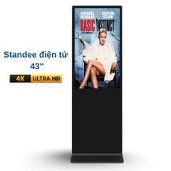 Standee điện tử 43 inch DS-F43| Màn hình LCD quảng cáo chân đứng