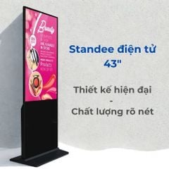 Standee điện tử 43 inch DS-F43| Màn hình LCD quảng cáo chân đứng