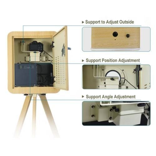Trụ Photobooth WOFF22 | Vỏ Gỗ Công Nghiệp